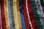 İpek Ikat Kadife Kırlent Kılıfı 56 x 63 cm