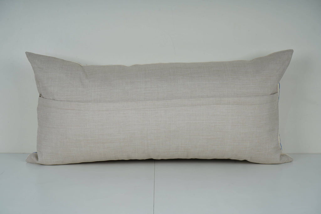 Deve Desenli Suzani Kırlent Kılıfı 40 x 90 cm