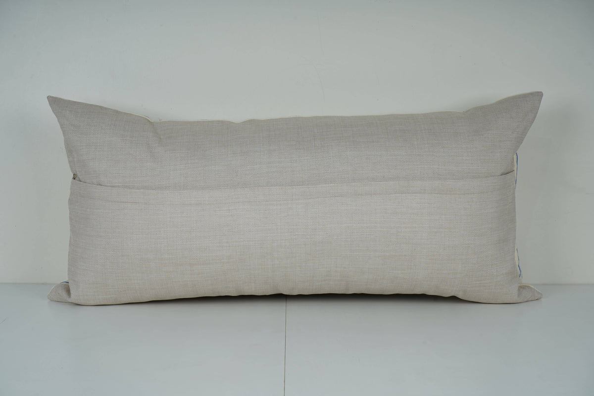 Deve Desenli Suzani Kırlent Kılıfı 40 x 90 cm