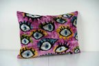 İpek Ikat Kadife Kırlent Kılıfı 40 x 60 cm