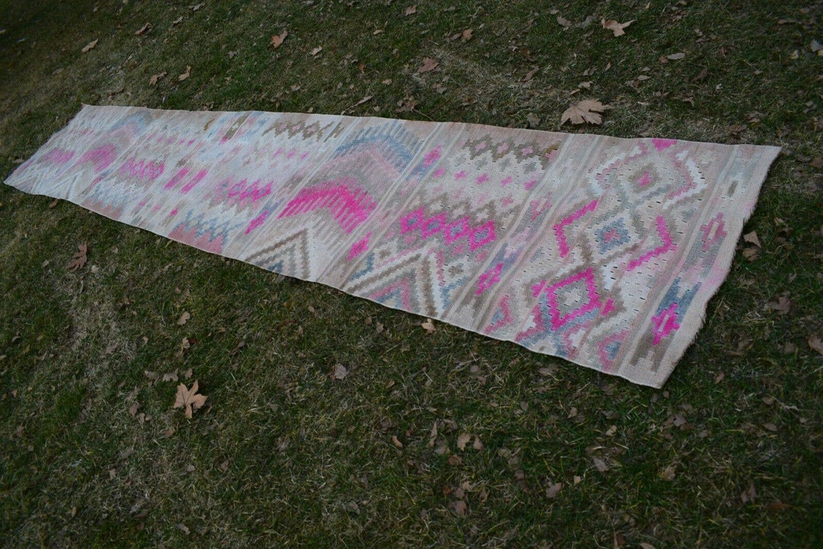 Vintage Kilim Yolluk 70 x 380 cm