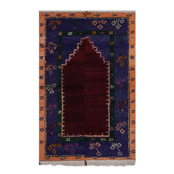 Vintage Türk Tulu Halı 103 x 150 cm