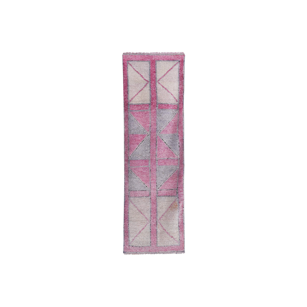 Vintage Herki Halı Yolluk 89 x 276 cm