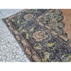 Vintage Uşak Halı 140 x 375 cm