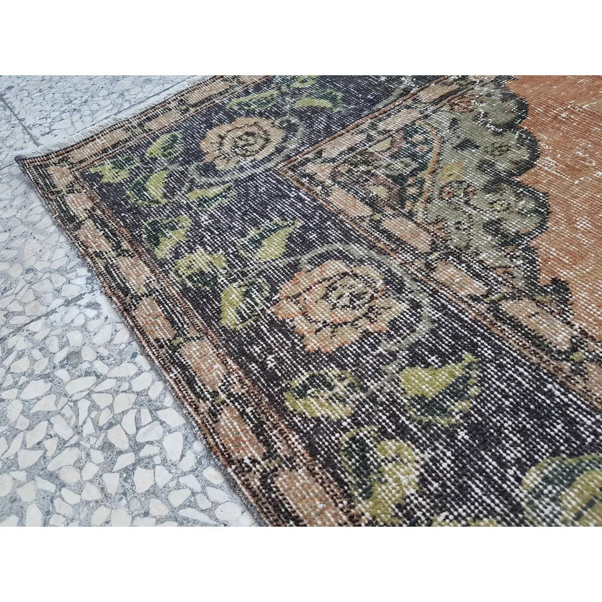 Vintage Uşak Halı 140 x 375 cm