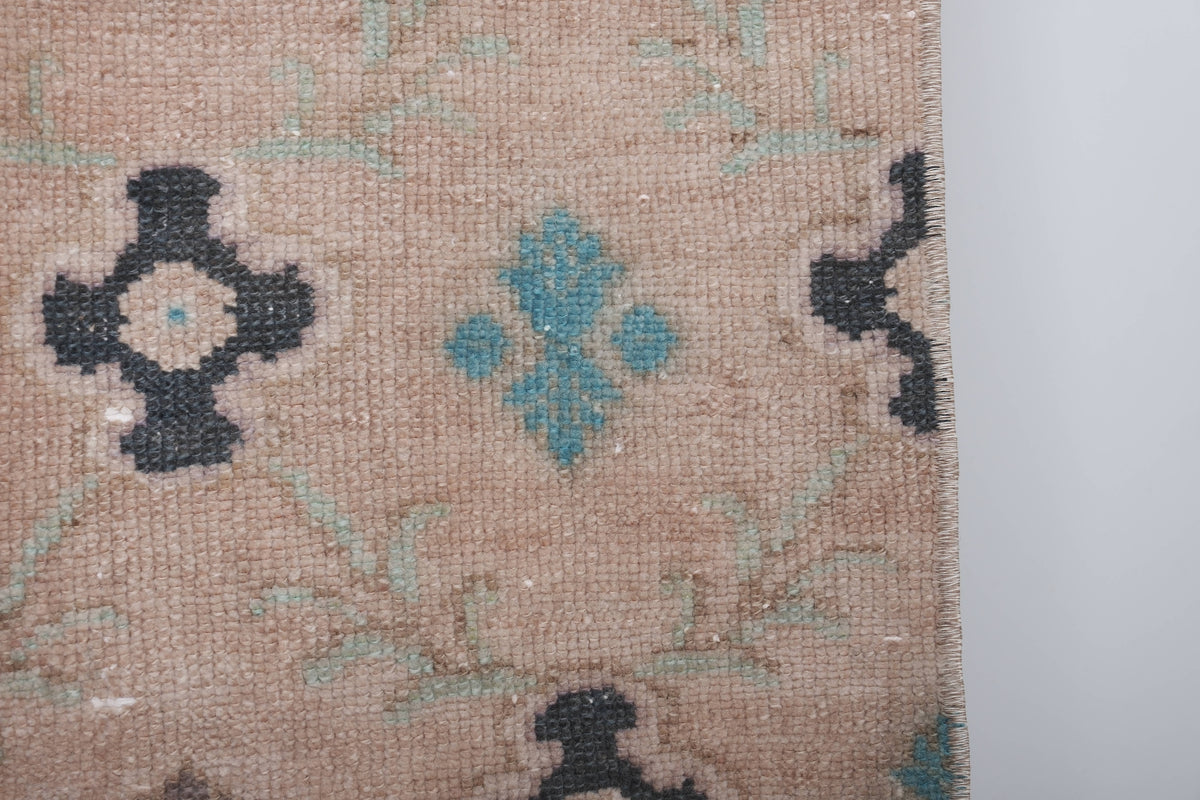 Vintage Türk Halı Yolluk 60 x 584 cm