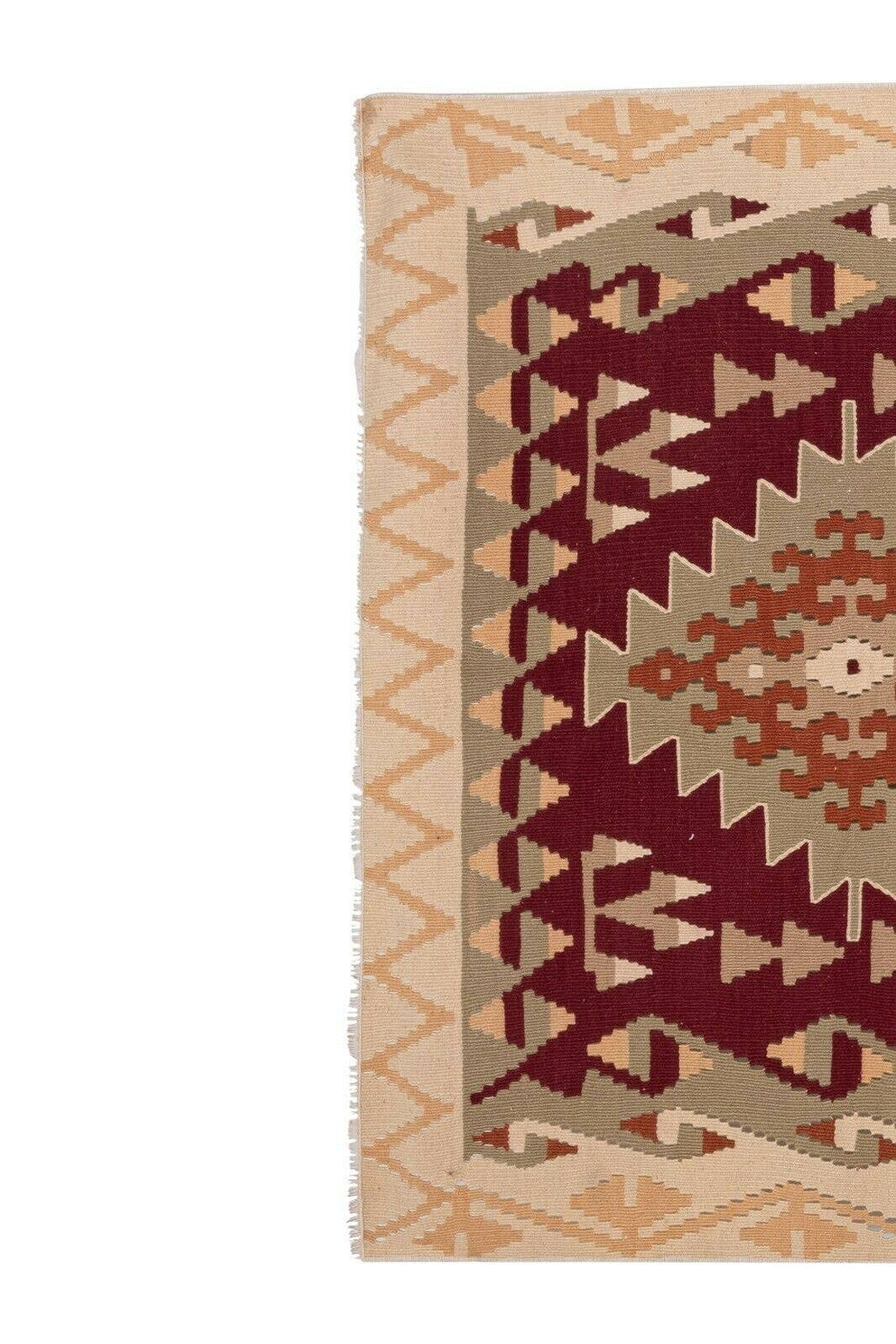 Vintage Kayseri Kilim 122 x 225 cm