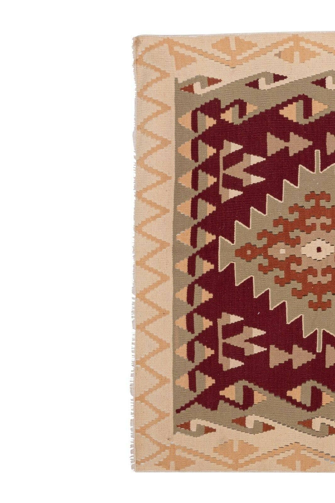 Vintage Kayseri Kilim 122 x 225 cm