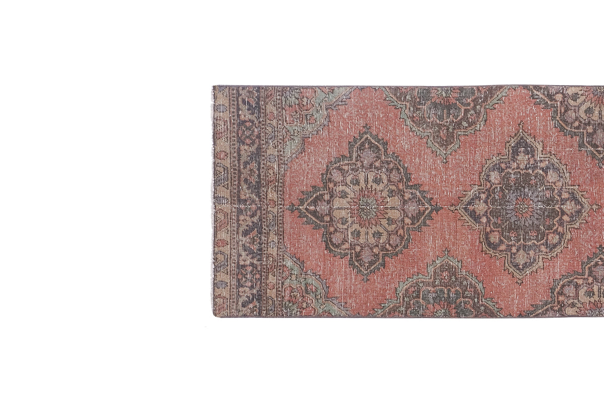Vintage Türk Halı Yolluk 96 x 364 cm