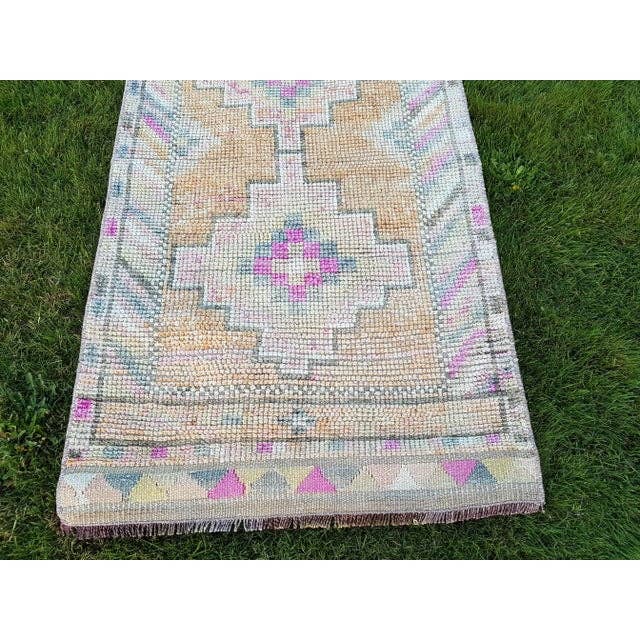 Vintage Herki Halı Yolluk 80 x 360 cm