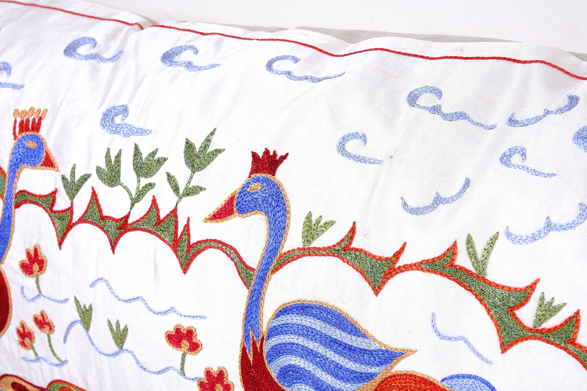At Desenli Suzani Kırlent Kılıfı 50 x 195 cm