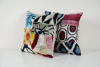 İpek Ikat Kırlent Kılıfı 2'li Set 48 x 48 cm