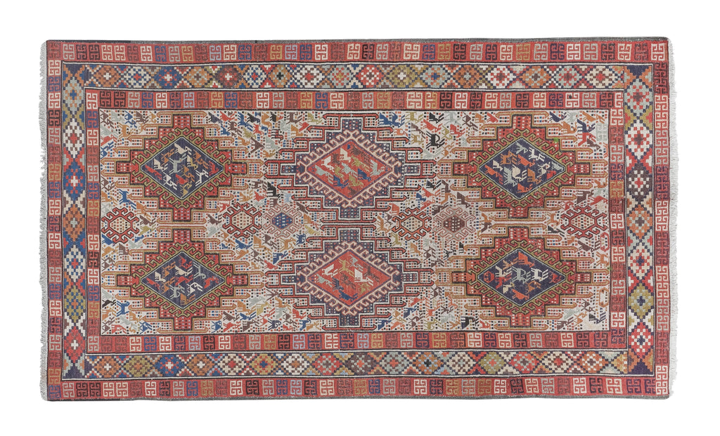 Vintage Sumak Halı 117 x 200 cm