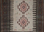 Vintage Sumak Kilim 107 x 185 cm