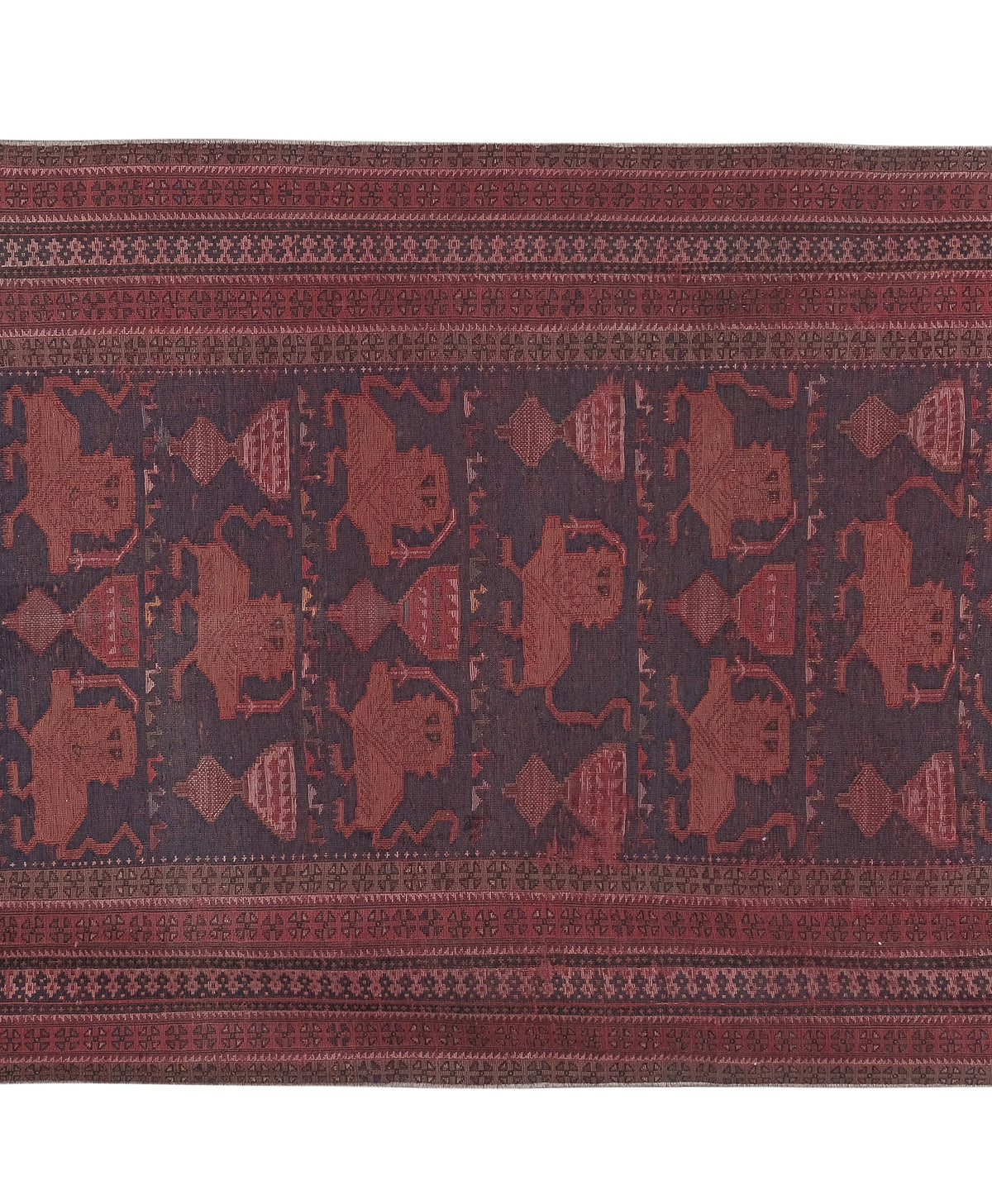 Vintage Türk Sumak Halı 116 x 187 cm