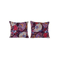 Özbek Baskılı Kırlent Kılıfı 2'li Set 45 x 50 cm