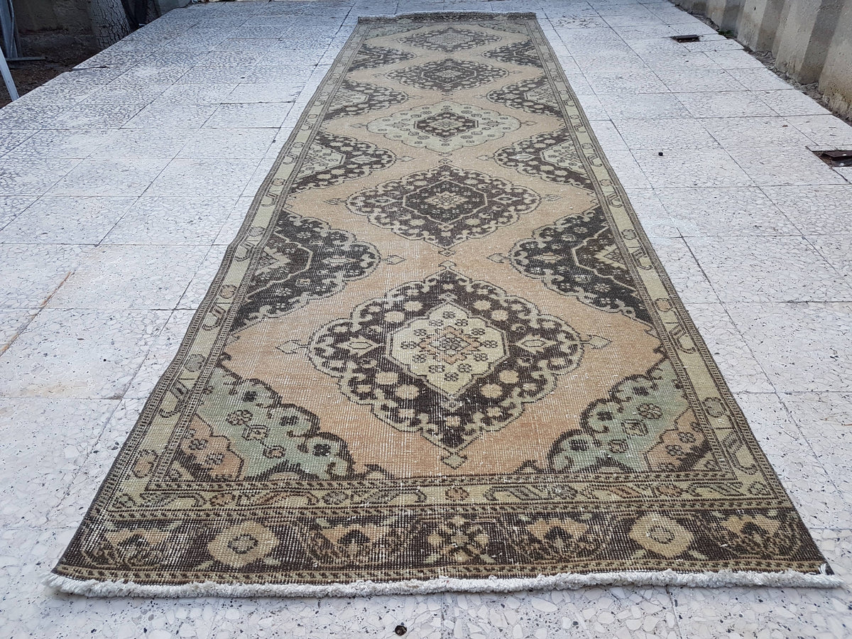 Vintage Uşak Yolluk 106 x 379 cm