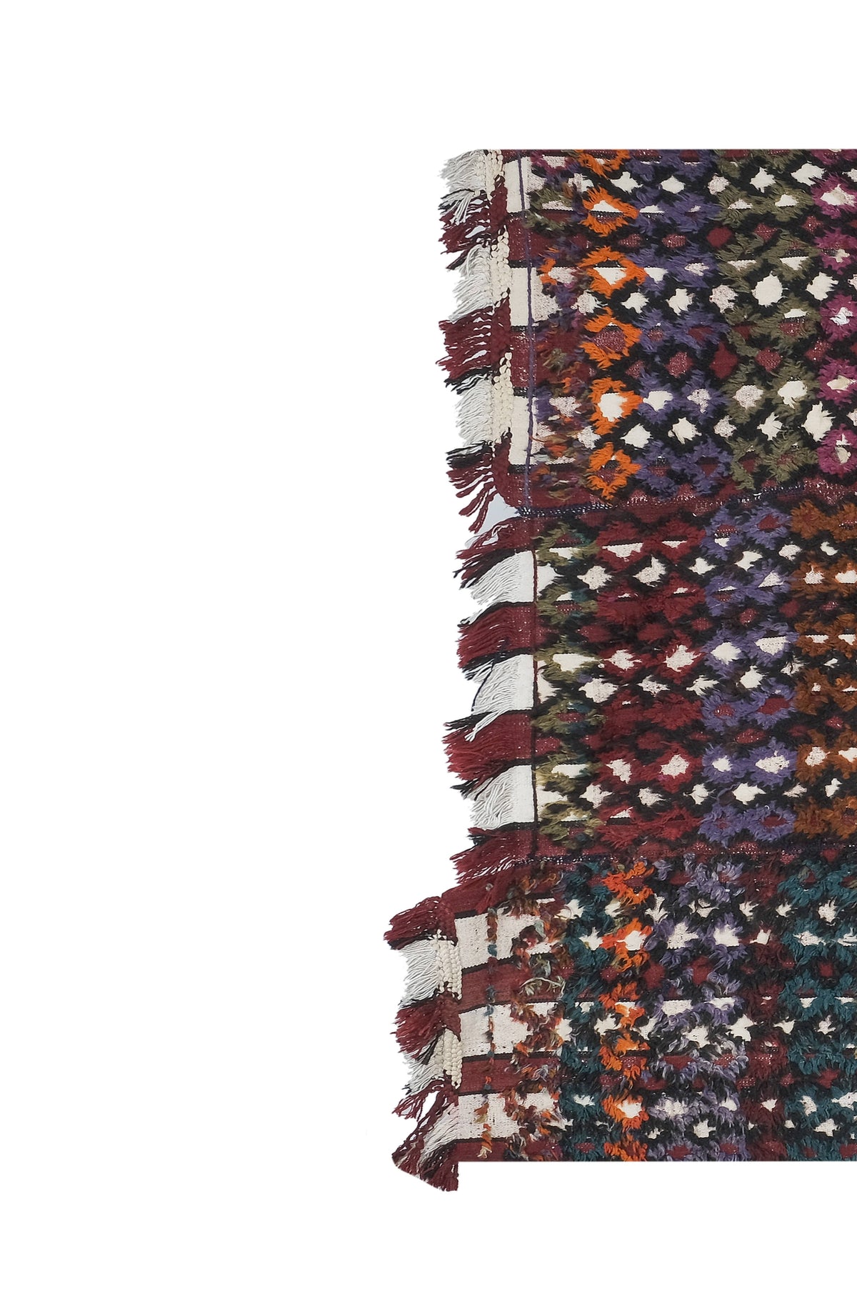 Vintage Türk Tulu Halı 162 x 228 cm