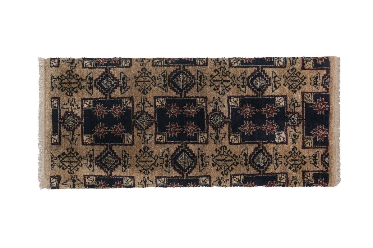 Vintage Türk Tulu Halı 90 x 193 cm