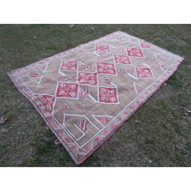 Vintage Uşak Halı 154 x 243 cm