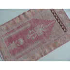 Vintage Uşak Yastık Halı 66 x 104 cm