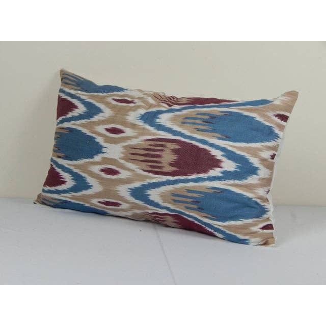 İpek Ikat Kadife Kırlent Kılıfı 30 x 50 cm