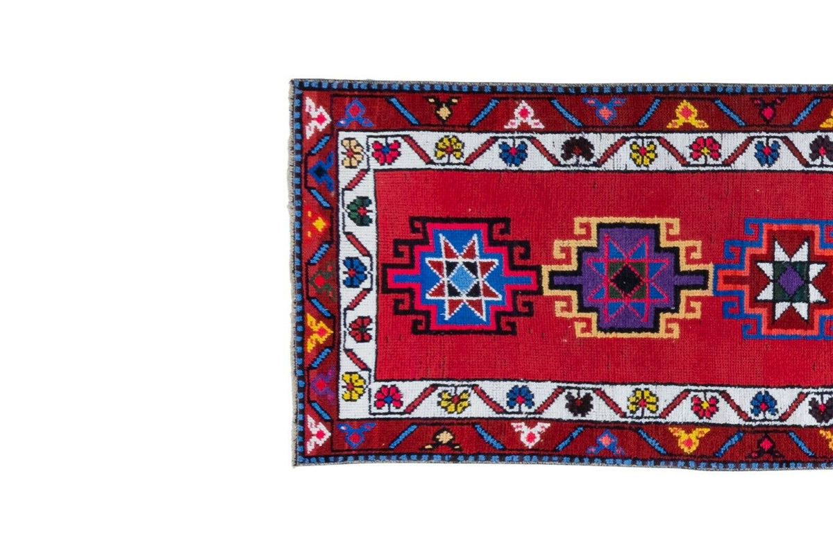 Vintage Herki Halı Yolluk 77 x 375 cm