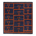 Vintage Türk Tulu Halı 183 x 189 cm