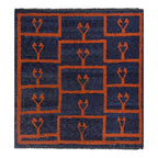 Vintage Türk Tulu Halı 183 x 189 cm