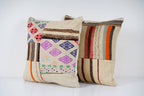 Kilim Kırlent Kılıfı 2'li Set 50 x 50 cm