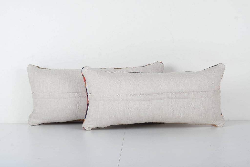 Halı Kırlent Kılıfı 2'li Set 28 x 60 cm