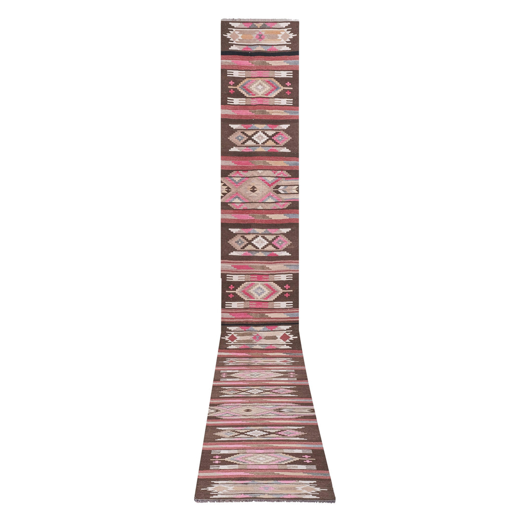 Vintage Kilim Yolluk 75 x 625 cm