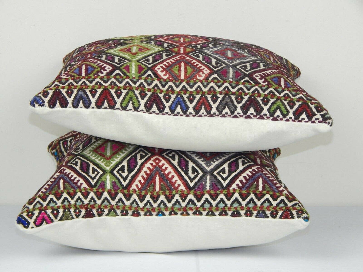 Kilim Kırlent Kılıfı 2'li Set 40 x 40 cm
