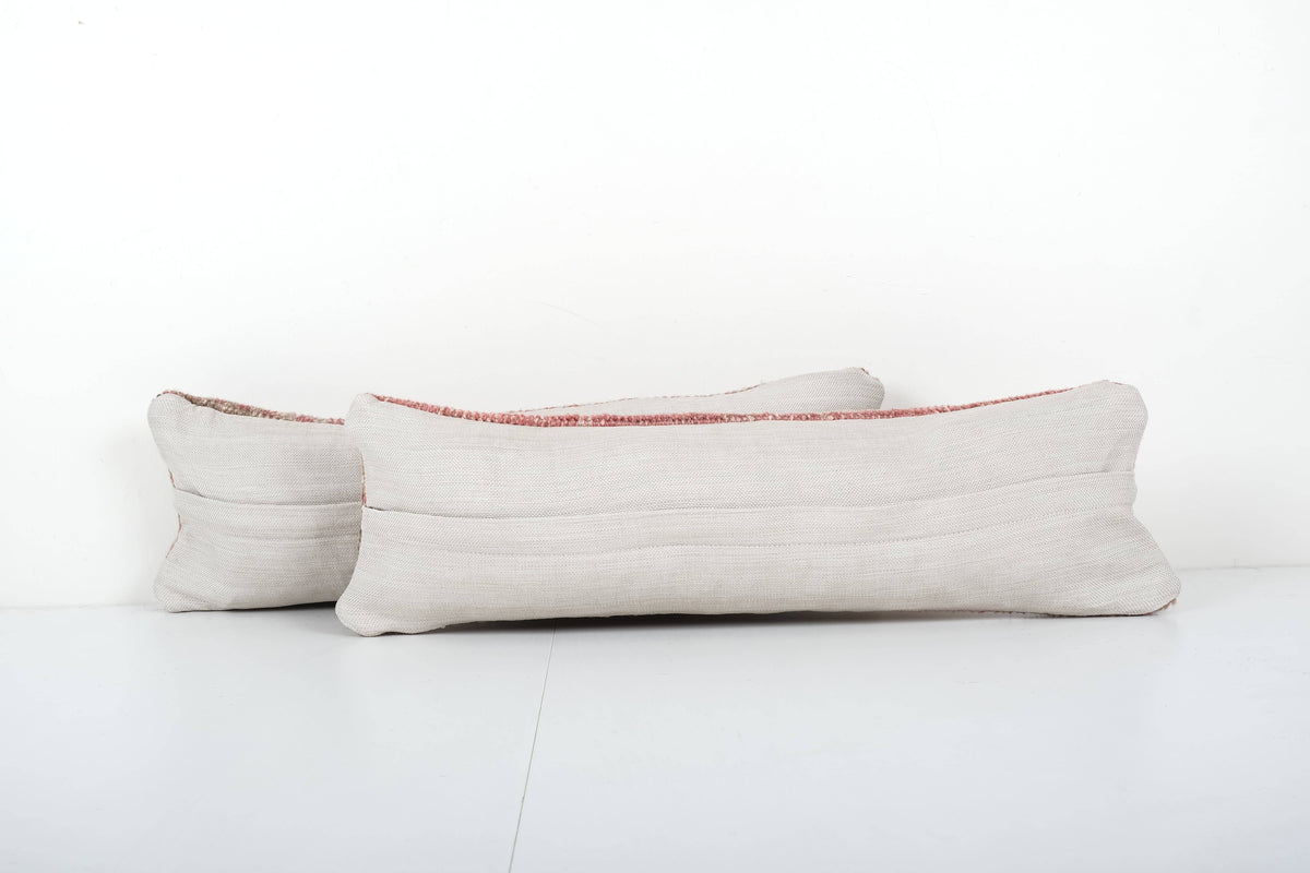 Halı Kırlent Kılıfı 2'li Set 20 x 60 cm