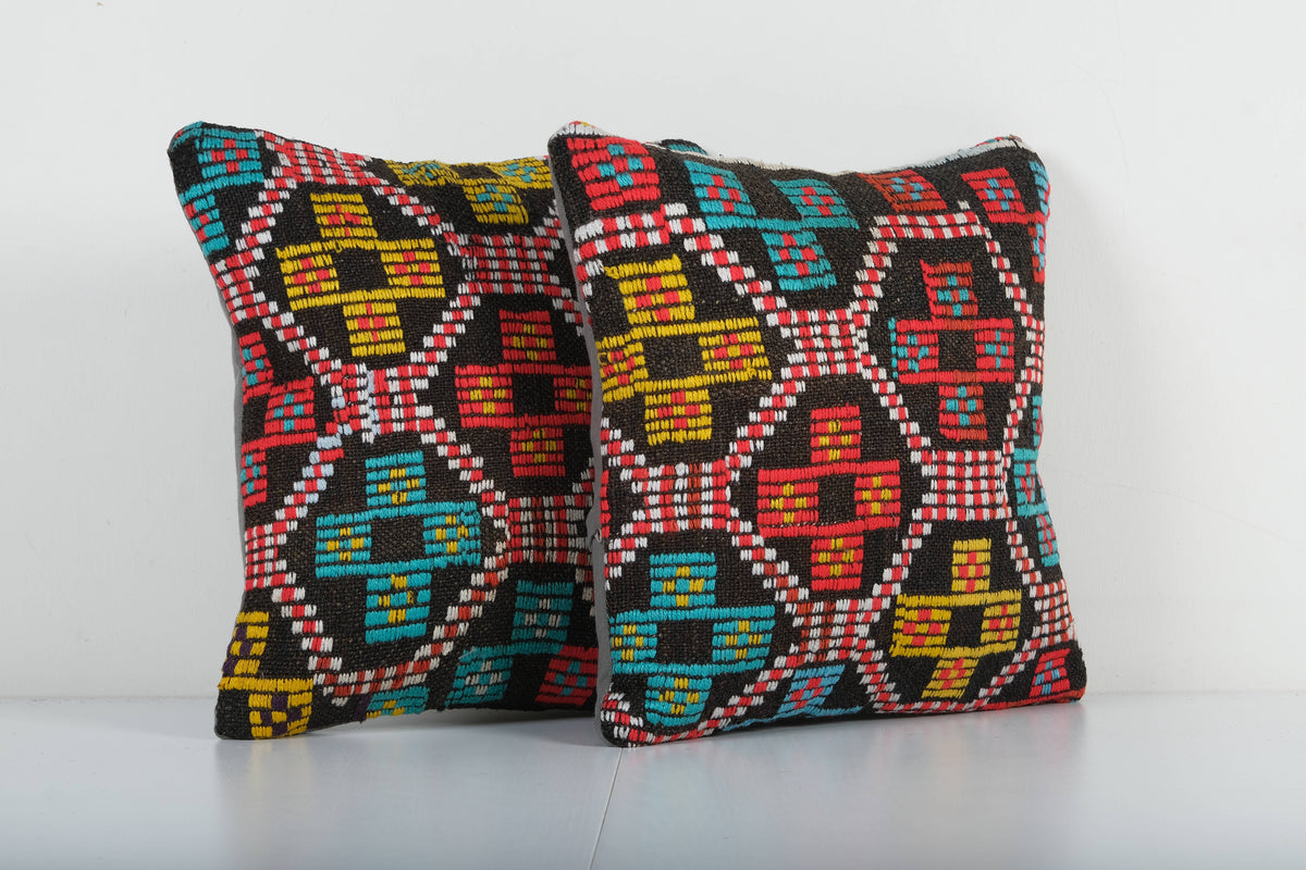 Kilim Kırlent Kılıfı 2'li Set 38 x 40 cm
