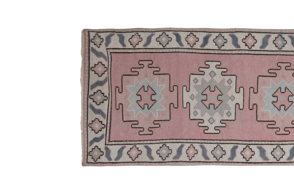 Vintage Türk Halı Yolluk 75 x 397 cm