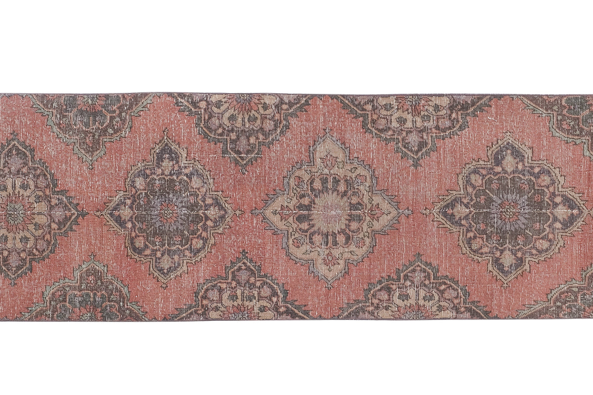 Vintage Türk Halı Yolluk 96 x 364 cm