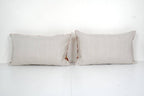 İpek Ikat Kadife Kırlent Kılıfı 2'li Set 40 x 66 cm