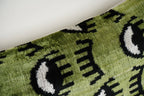 İpek Ikat Kadife Kırlent Kılıfı 2'li Set 40 x 60 cm