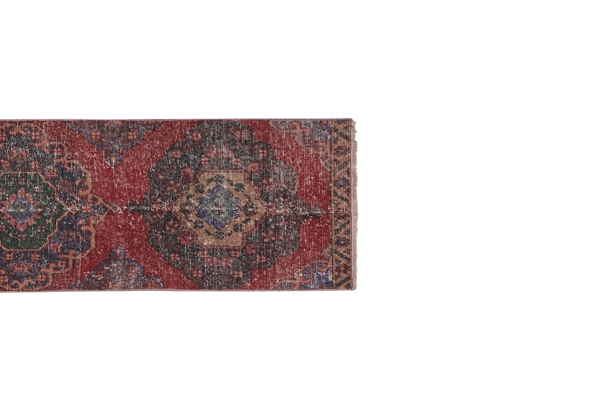 Vintage Türk Halı Yolluk 63 x 370 cm
