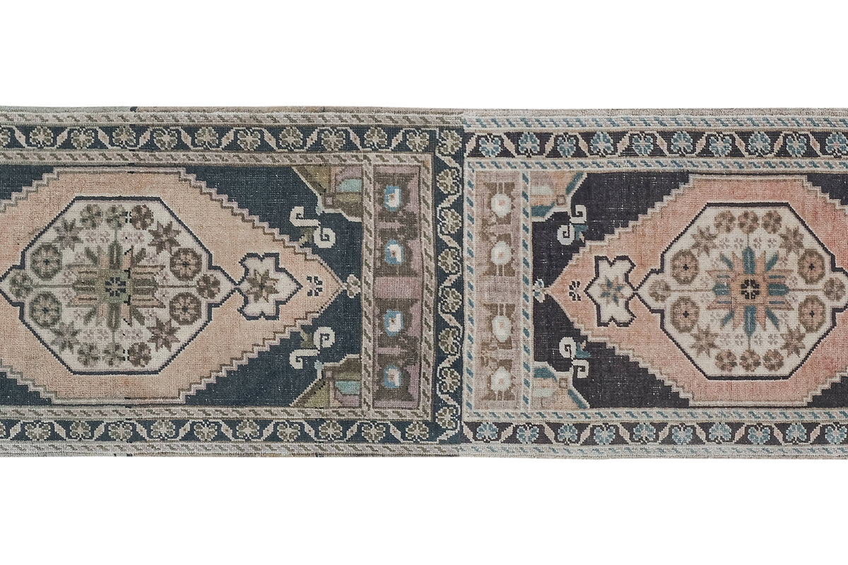 Vintage Türk Halı Yolluk 52 x 197 cm