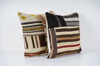 Patchwork Kırlent Kılıfı 2'li Set 50 x 50 cm