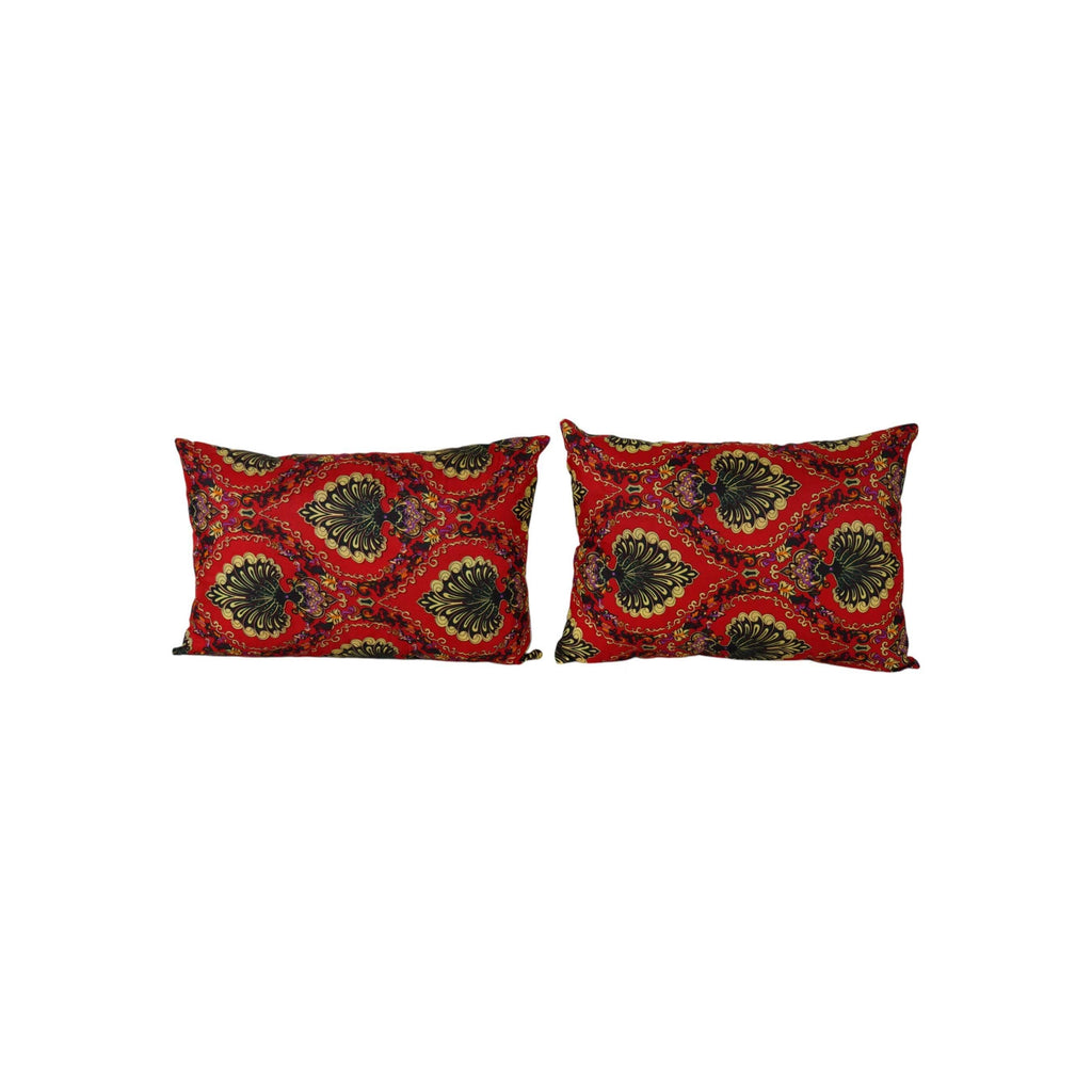 Özbek Baskılı Kırlent Kılıfı 2'li Set 40 x 57 cm