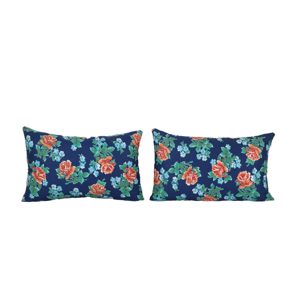 Özbek Baskılı Kırlent Kılıfı 2'li Set 35 x 55 cm