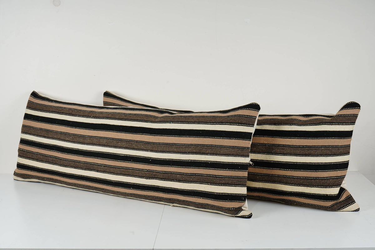 Kilim Kırlent Kılıfı 2'li Set 46 x 122 cm