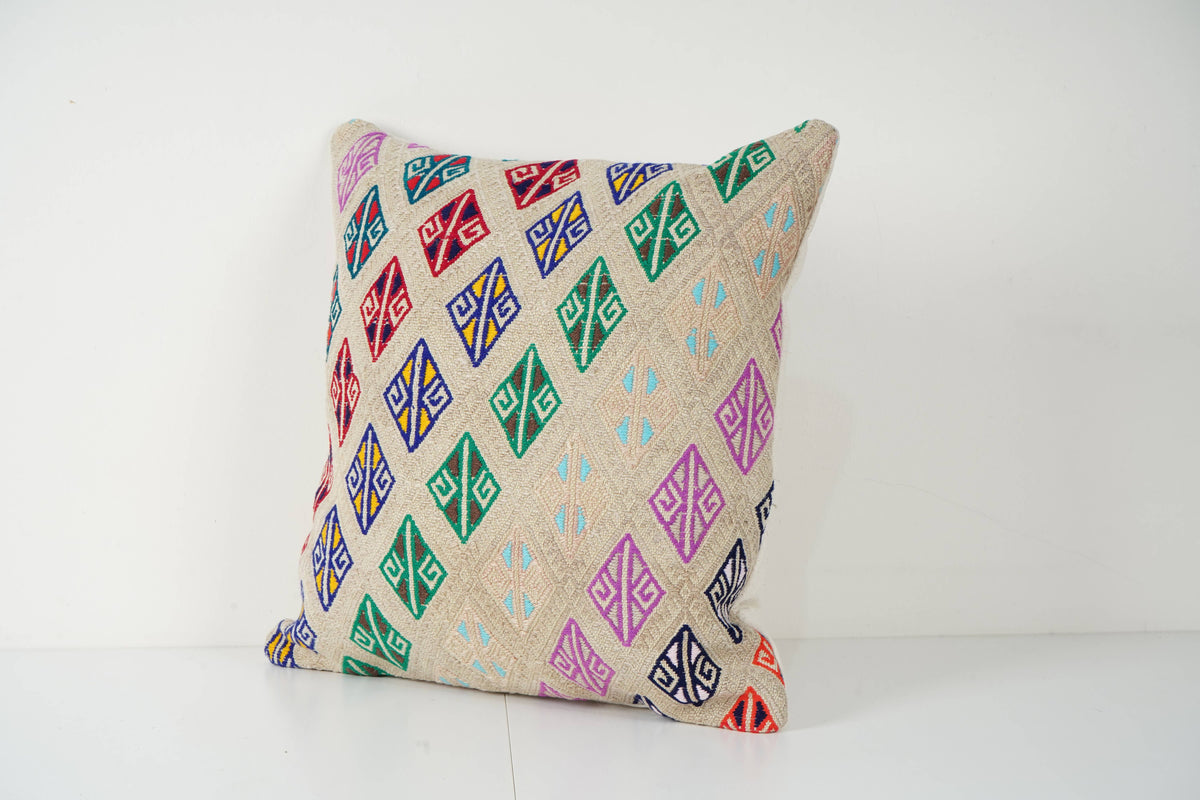 Kilim Kırlent Kılıfı 50 x 50 cm