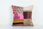 Patchwork Kırlent Kılıfı 50 x 50 cm