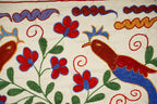 Kuş Desenli Suzani Yolluk 44 x 96 cm