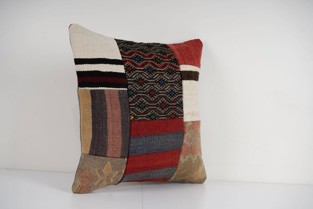 Patchwork Kırlent Kılıfı 50 x 50 cm