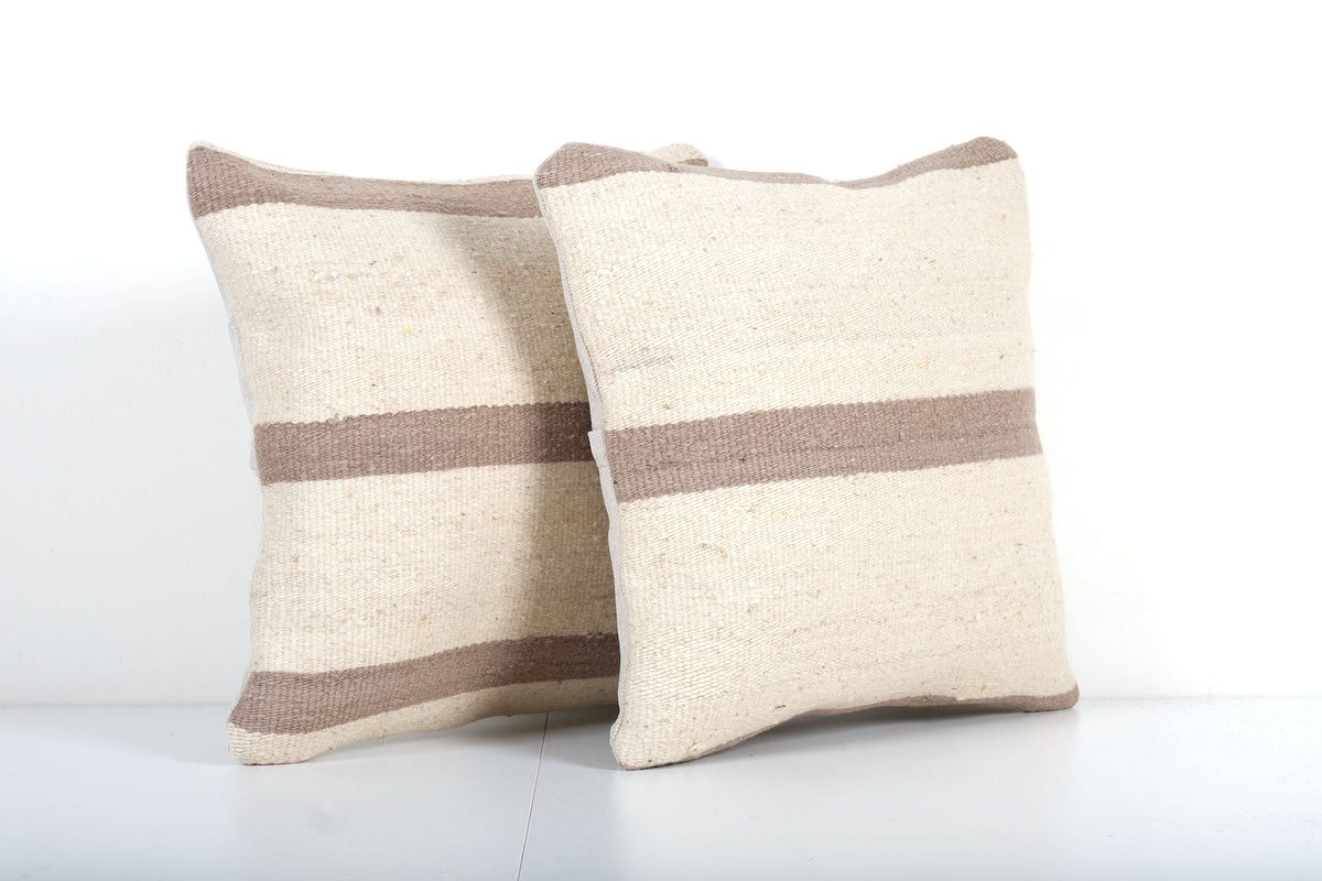 Kilim Kırlent Kılıfı 2'li Set 40 x 40 cm